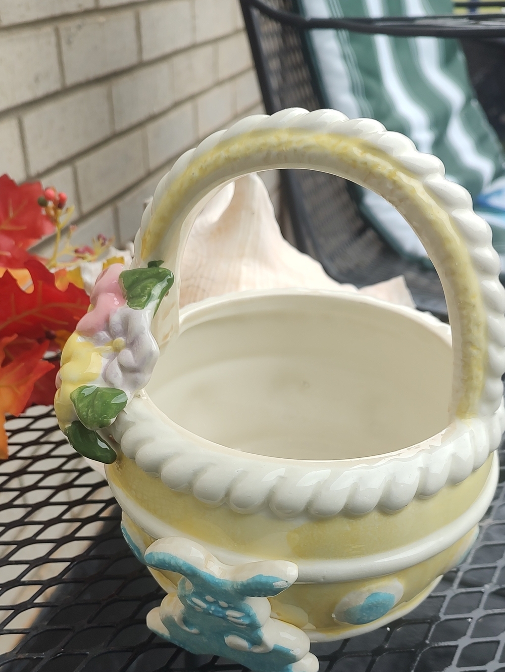 Bunny Basket - Yellow